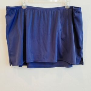 💕 Cocos Swim Navy Blue Swimming Skirt Women's Size 22